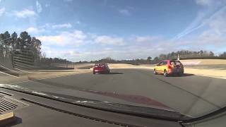 CarolinaHondas.com - Spin at turn 14 - LeMons @ Barber