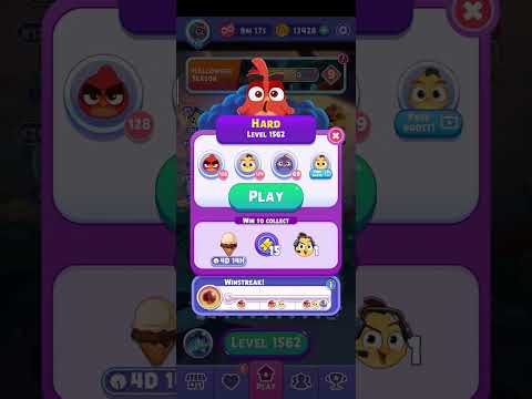 Angry birds Dream blast - hard level 1562