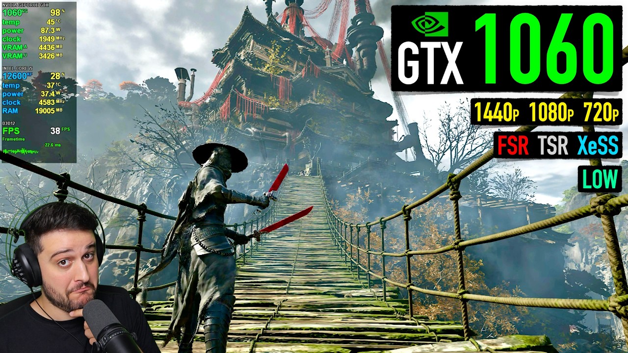 GTX 1060 - Phantom Blade Zero - Playable on a 10 Year Old GPU??