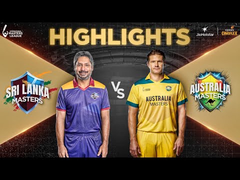 Sri Lanka VS Australia | Full Highlights | International Masters League | Colors Cineplex
