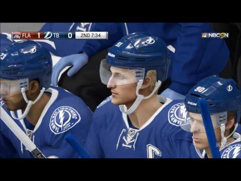 NHL 17 - Florida Panthers vs Tampa Bay Lightning (HD) | Gameplay [1080p60FPS]