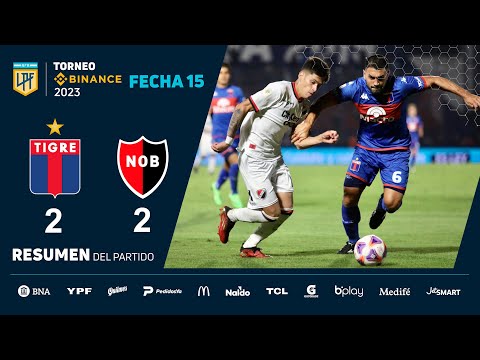 #TorneoBinance 2023 | Fecha 15 | resumen de Tigre - Newell's