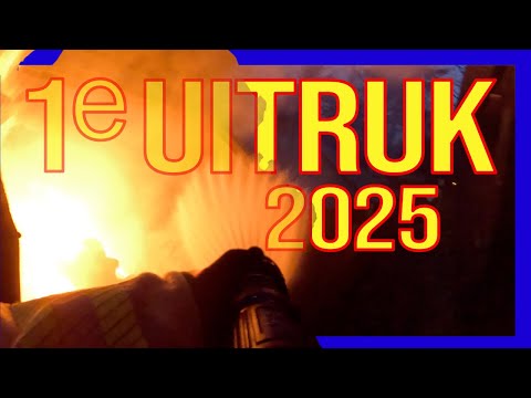 Containerbrand  - VOLUNTEERS DUTCH FIREFIGHTERS -
