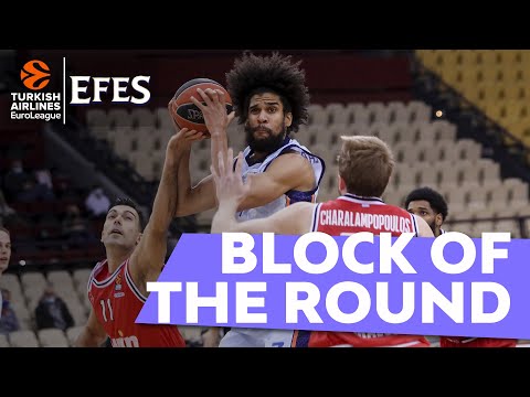 Efes Block of the Round: Louis Labeyrie, Valencia Basket