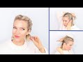 The best Faux French braids (short hair)