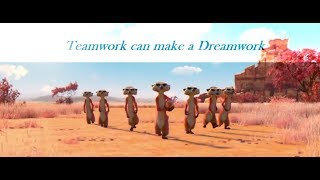 Teamwork can make a Dreamwork -  best ever motivat