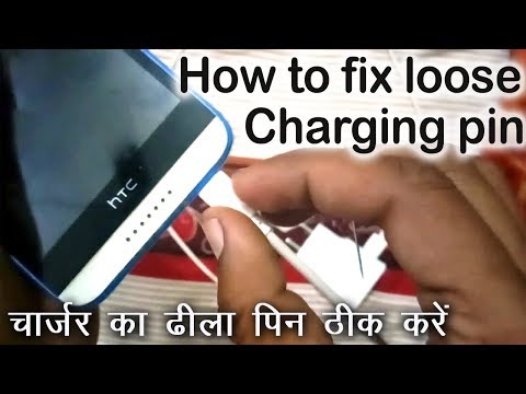 How to fix charger loose pin