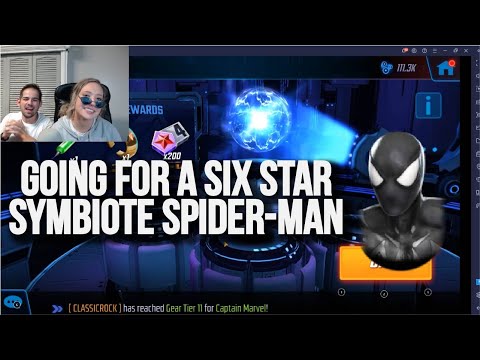 Symbiote Spider-Man Milestone Orb Opening I Marvel Strike Force
