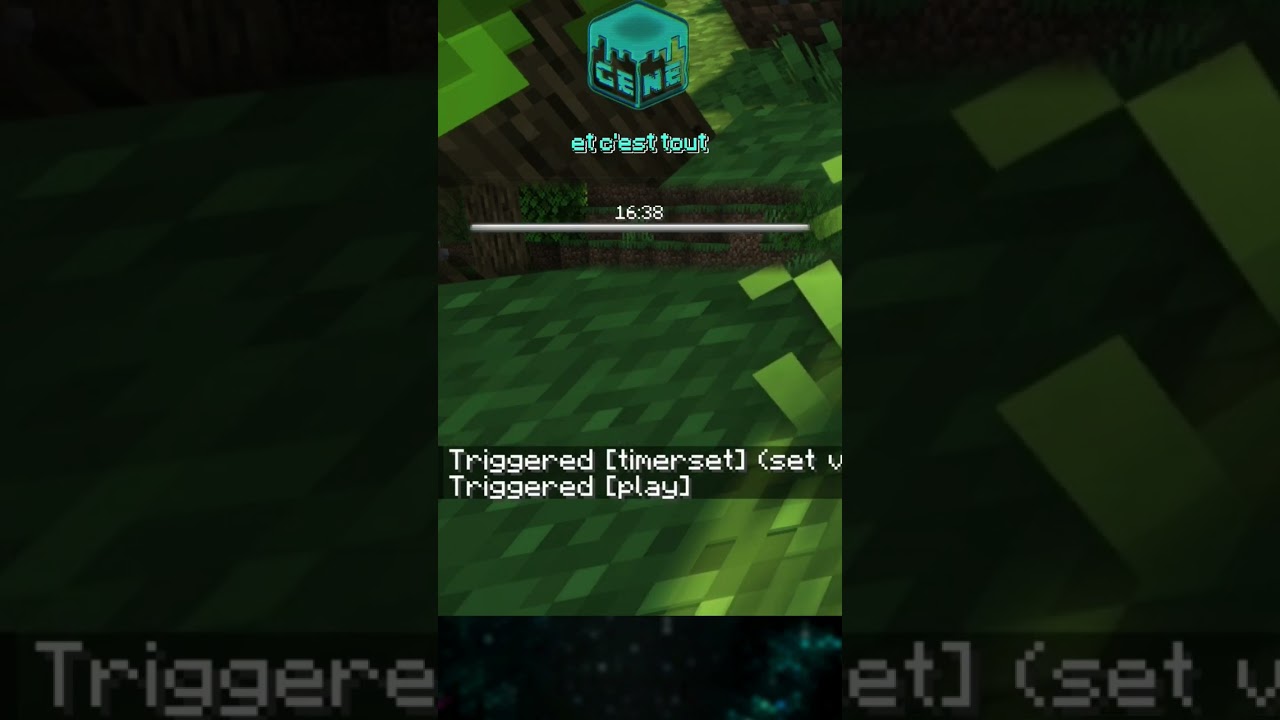 [Datapack] Timer de Gene #minecraft #datapack