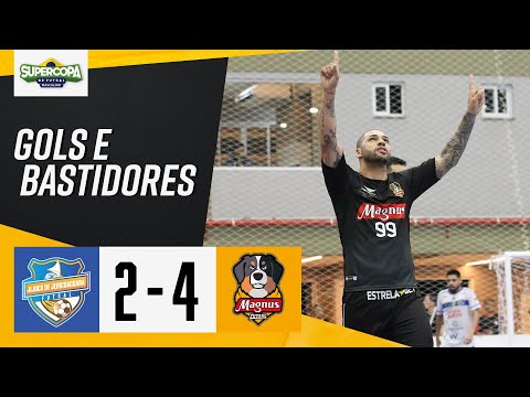 Jijoca 2 x 4 Magnus -  SUPERCOPA - GOLS e Bastidores