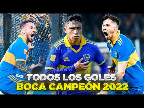 ALL THE GOALS OF BOCA, CHAMPIONS OF THE 2022 PROFESSIONAL LEAGUE