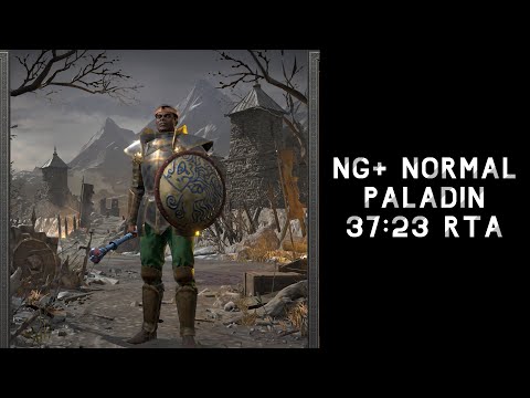 [D2R] NG+ Normal Paladin Speedrun 37:23 RTA