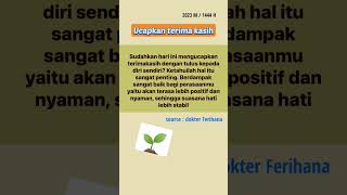 Download lagu Sudahkah hari ini mengucapkan terimakasih kepada diri sendiri dengan tulus? #short #shorts #islam mp3