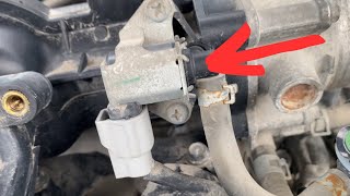 Vapor Canister Purge Solenoid Nissan Sentra 2.0L 2009-2012 Location and Replacement