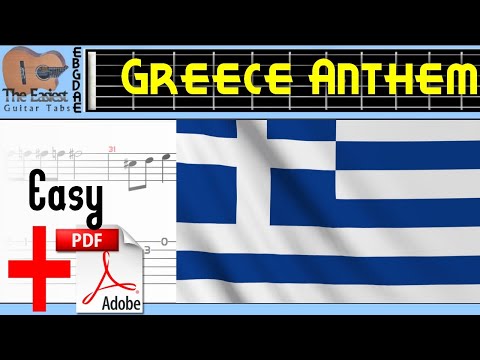 Greece - National Anthem Guitar Tab Greece - National Anthem Guitar Tab
