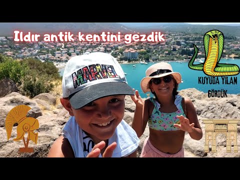 5000 Yıllık Antik Kentte YILAN Kovalamaca 🐍 Ildır Antik Kenti (Erythrai - Ildırı) #erythrai