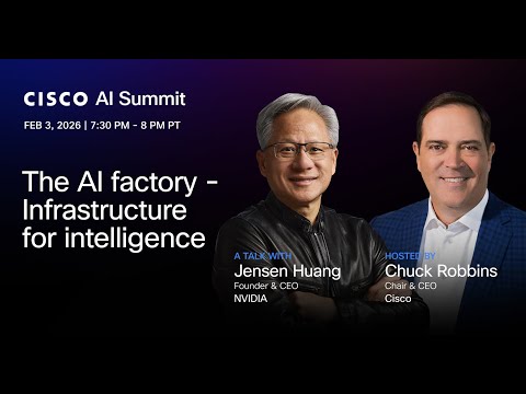 Cisco AI Summit | Special live event with Jensen Huang