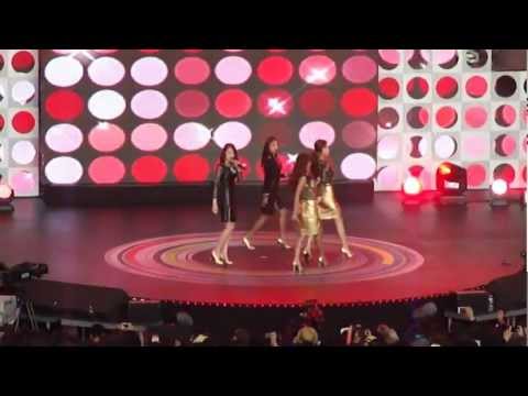 [Fancam] MBC Korean Music Wave - Sistar Intro+Alone 120521