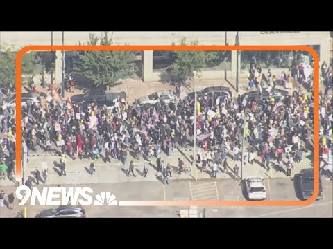 Denver Police arrest 12 during 'No Kings' protests