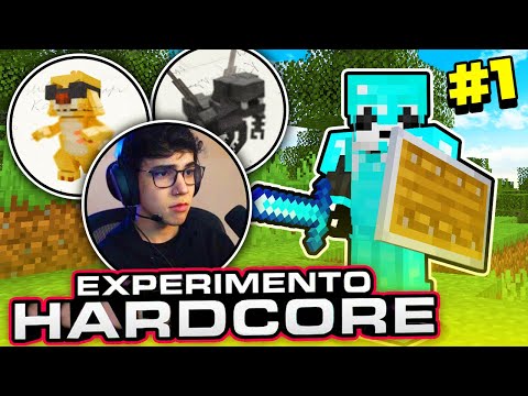Hasvik invites me to a Minecraft series - Hardcore Experiment #1