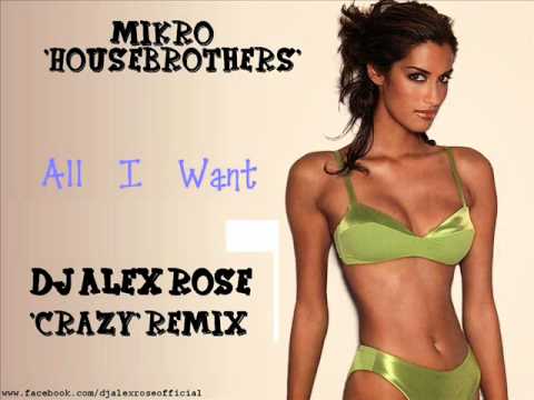 Mikro 'Housebrothers' - All I Want (Dj Alex Rose 'Crazy' remix)