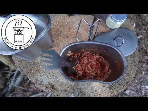 Reis für den Fluchtrucksack, Notfallessen ??? | Martin´s Bushcraft