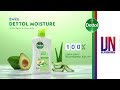 DETTOL MOISTURE ALOE VERA AVOCADO Baru 15s