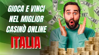 🎰Grandi Vincite nei Online Casino Italiani💰 Big Win Slot Italia Vincite Giri da Brivido⚡