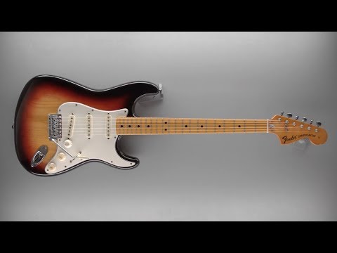 Die Restaurierung einer Stratocaster von 1975