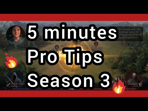 Season 3 - Starting Tips in 5 minutes - LOTR: Rise to War