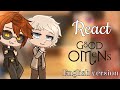 Good Omens React To Futur Good Omens Past Ineffable Husbands English Gacha Club