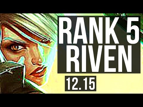 RIVEN vs SINGED (TOP) | 10/1/16, Rank 5 Riven, 600+ games, 1.1M mastery | EUW Challenger | 12.15