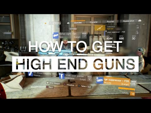 Tom Clancys: The Division | How to get High End/Exotic Weapons | Caduceus & Cassidy