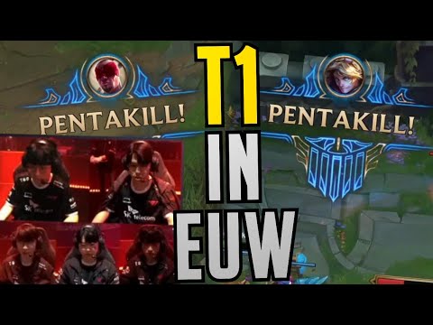 T1 Tearing EUW SoloQ - Zeus | Oner | Faker | Gumayusi | Keria