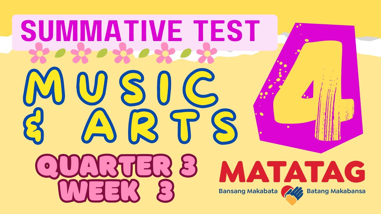 MAPEH 4 Q3 SUMMATIVE TEST  W3 MA MATATAG CURRICULUM