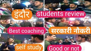#everymomentnews students review #indore best coaching for government job #SSC #MPPSC CGL #UPSC