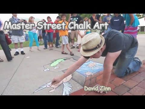 Master Street Chalk Art (David Zinn)