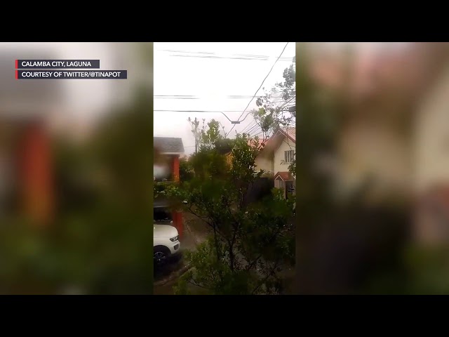 WATCH: Typhoon Quinta’s strong winds, rain batter Southern Luzon, Mindoro