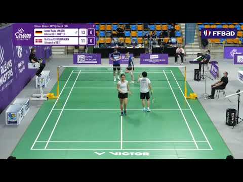 1/8 XD | Jones Ralfy JANSEN/Kilasu OSTERMEYER - Mathias CHRISTIANSEN/Alexandra BOJE | Orléans Master