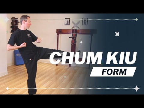 Chum Kiu form - Wing Chun Kung Fu - Performed by Scott Smith of Dragon Tao Kung Fu