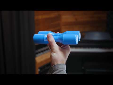 Meinl Artist SH4GB Glacier Blue Luis Conte Shaker image 7