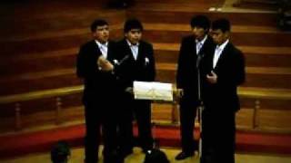 preview picture of video 'Cuarteto Alelujah - Cristo, Señor - IEP Curacautín - 08 y 09 de Octubre de 2011'