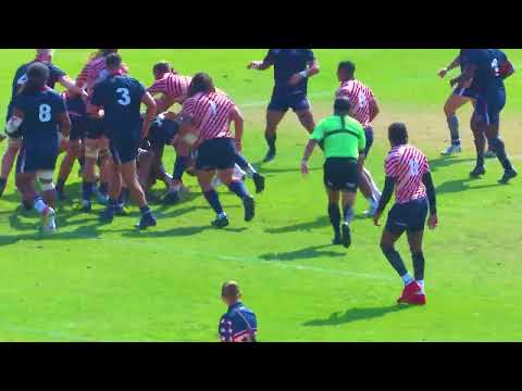 Shawn Clark Lineout Middle To Maul Accidental Offside USA U23's vs AMERICAN RAPTORS 6th October 2022