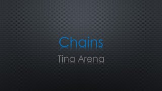 Tina Arena Chains Lyrics