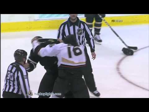 George Parros vs Krys Barch Nov 16, 2010