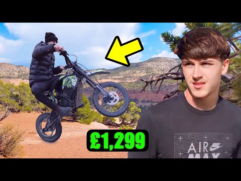Insane 40mph Electric Dirtbike Wheelies!