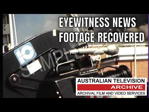 Move Closer to Your World with Eyewitness News Melbourne: Rare 16mm News Gathering Footage from 1982