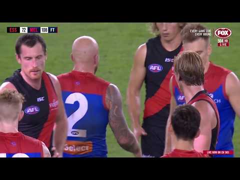 Essendon vs. Melbourne - Final Five Minutes - Round 6, 2018