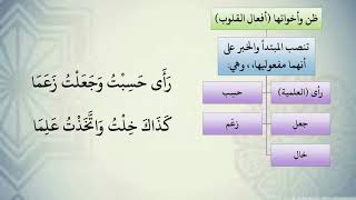 صورة شرح نظم الآجرومية مع التشجير //71//الشيخ محمد محمود الشنقيطي