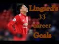 Jesse Lingard -  All 33 Goals in Career  for Manchester United, Birmingham, Brighton & Derby